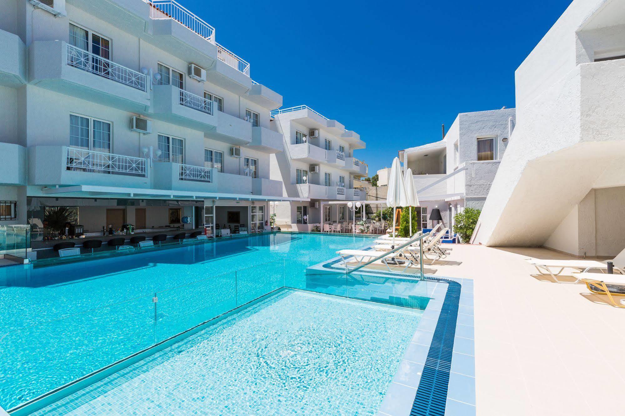 Castello Bianco Aparthotel Платанес Экстерьер фото